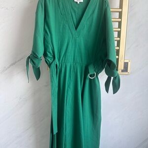 3.1 Phillip Lim Green Long Sleeve Dress